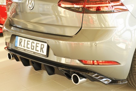 Difusor Rieger VW Golf 7.5 GTI