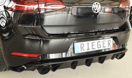 Difusor Rieger VW Golf 7.5 GTI