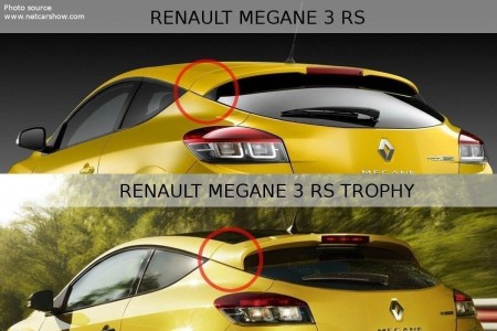 Extensión Alerón para Renault Megane 3 RS "Trophy" / RS "Cup" (2011-2015)