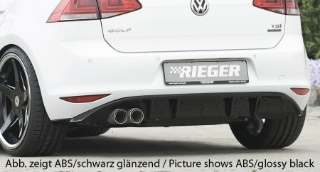 Difusor Rieger VW Golf Mk7 / Mk7 GTD