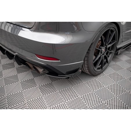 Splitters Traseros Con Flaps Street Pro Maxton Design Audi S3 8V