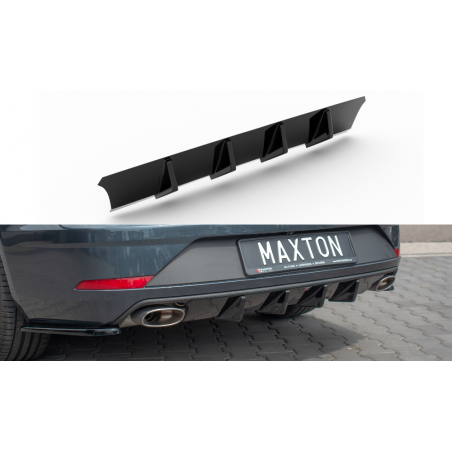 Difusor V.1 Maxton Design Seat Leon Cupra ST Mk3 FL