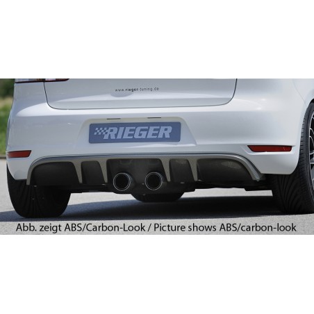 Difusor Rieger VW Golf 6 GTI / GTD