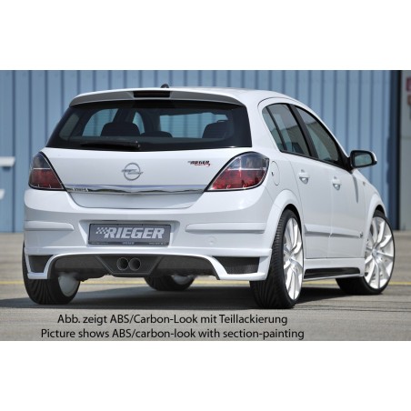 Difusor Rieger Opel Astra H Hatchback