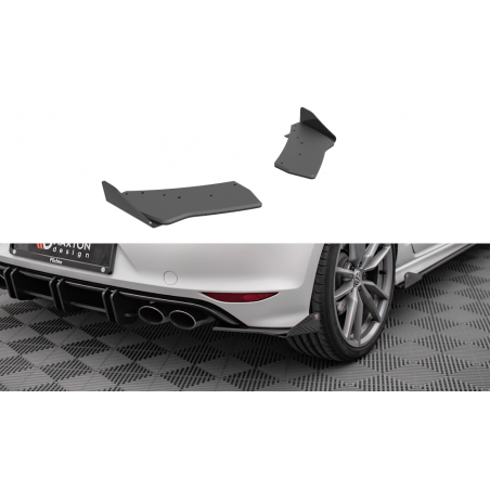 Splitters Con Flaps Street Pro Maxton Design VW Golf Mk7 R