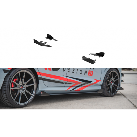 Flaps Laterales Racing Durability Maxton Design Ford Fiesta MK8 ST / ST-Line