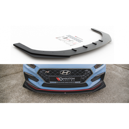Lip Racing Durability Con Flaps Maxton Design Hyundai I30 N
