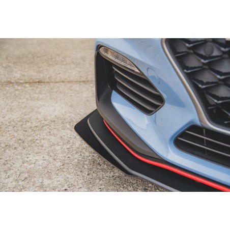 Lip Racing Durability Con Flaps Maxton Design Hyundai I30 N