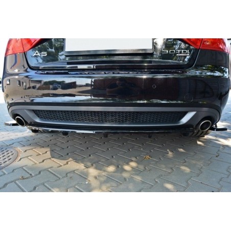 Splitter con barras verticales Maxton Design Audi A5 S-Line 8T Coupe / Sportback