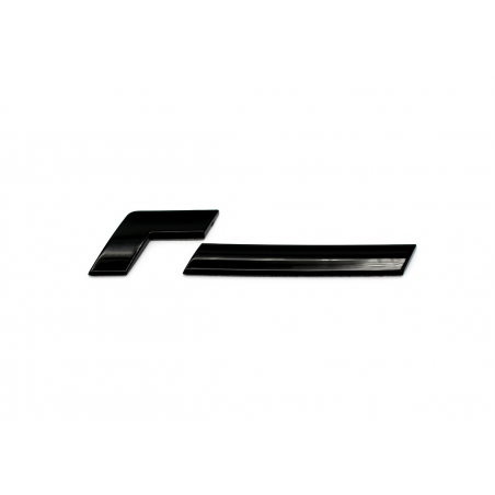 Emblema Racingline 3D Negro / Plata / Cobre